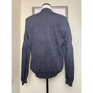 Vintage Polo Ralph Lauren Sweater Alpaca Wool Crew | Blue Heather | Size Large